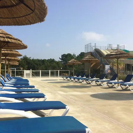 营地 Mobilhome Landes Les Dunes De Contis 波讷地区圣朱利安