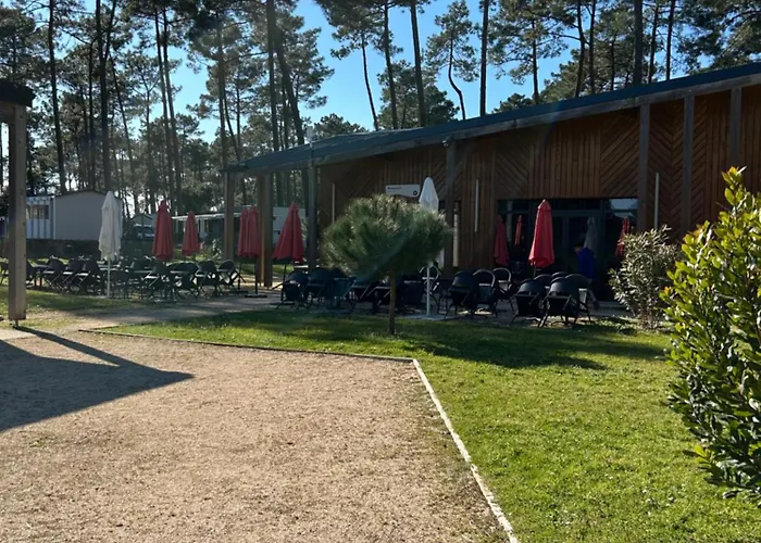Mobilhome Landes Les Dunes De Contis مكان تخييم