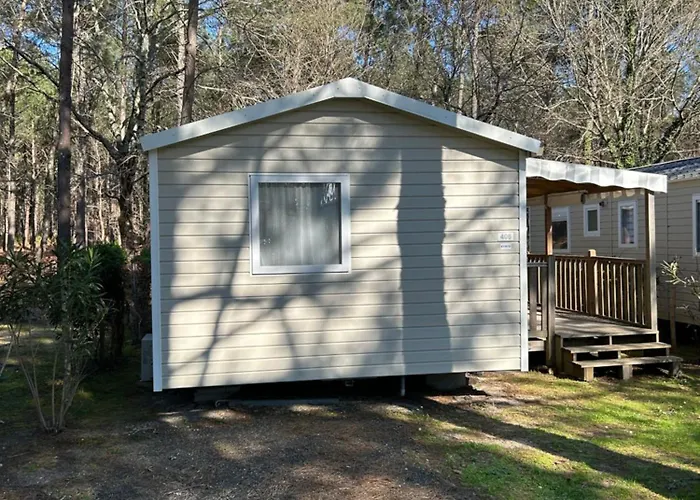 مكان تخييم Mobilhome Landes Les Dunes De Contis *